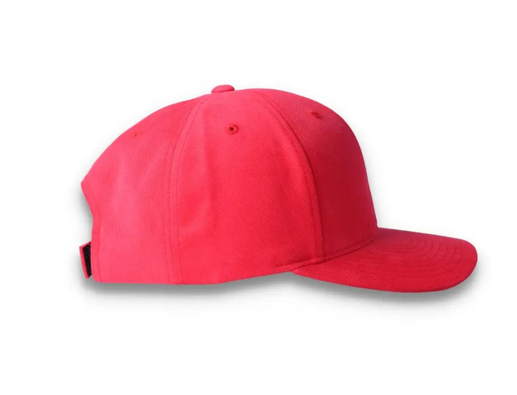 Red Velcro Cap - Twill Baseball - Yupoong 6363V
