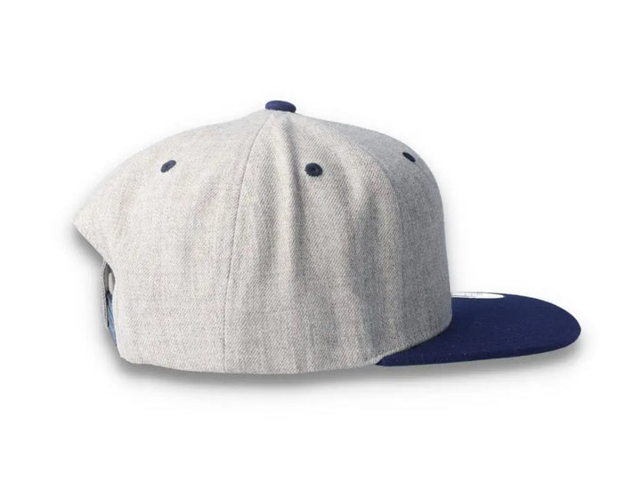 Yupoong Classic Snapback 6089MT Heather Grey/Navy - LOKK