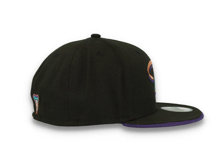 59FIFTY Team Colour Split Arizona Diamondbacks Black - LOKK