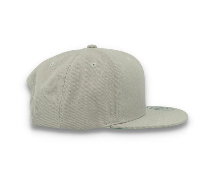 Silver Grey Snapback Cap 6089M - LOKK