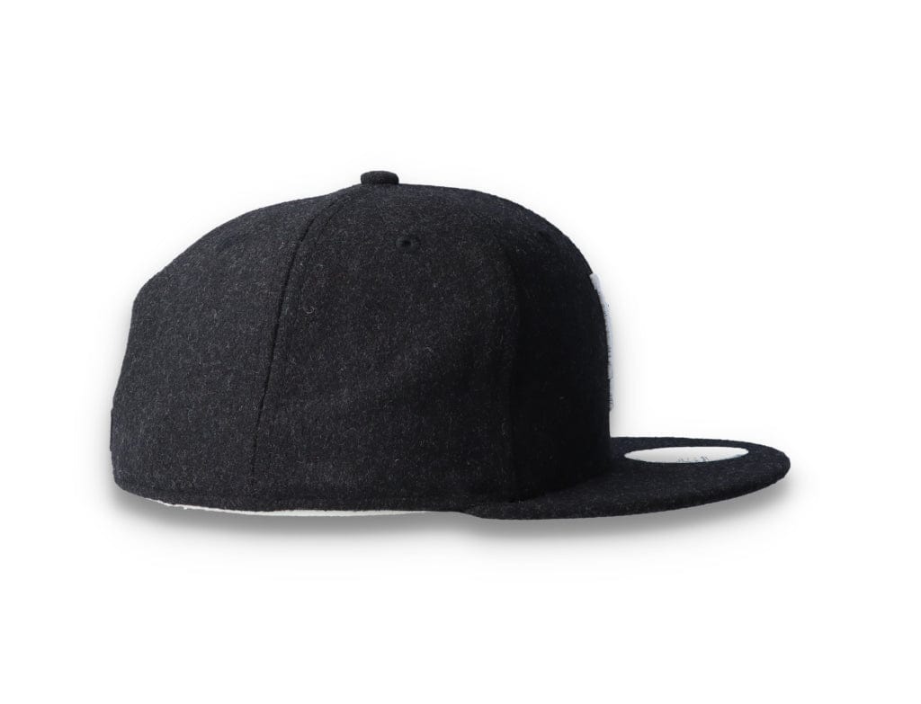 59FIFTY Melton Wool LA Dodgers Black/White - LOKK