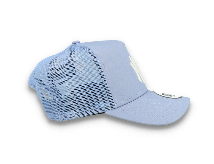 Tonal Mesh Trucker Cap NY Yankees Iris Flower - LOKK