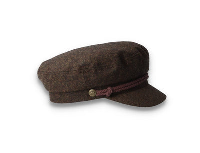Brixton Fiddler Cap Bison Brown