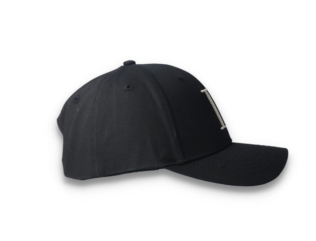 Encore Organic Baseball Cap Black/Oyster Grey - LOKK