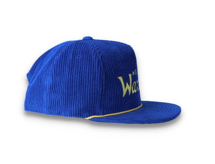 Snapback Cap Blue Weekend Warrior Corduroy - LOKK