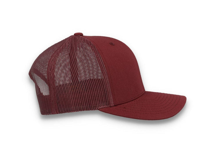 Maroon Trucker Cap Retro - Yupoong 6606 - LOKK