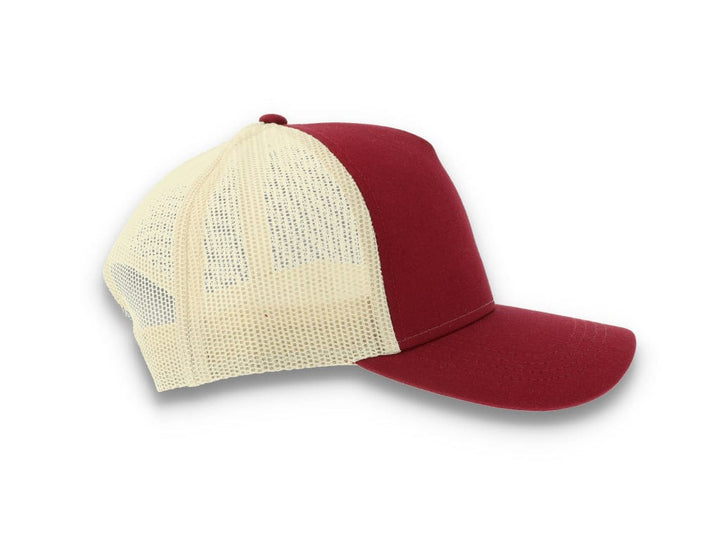 Trucker Cap Burgundy/Stone Atlantis Rapper Cotton - LOKK