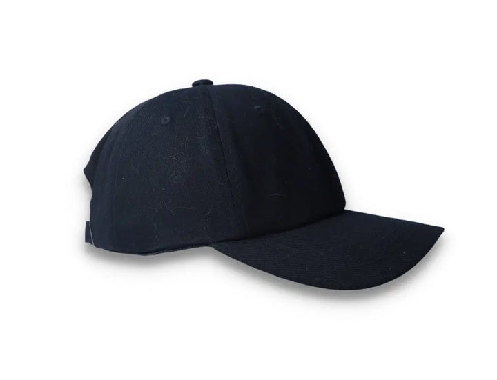 Black Dad Cap Low Profile Cotton Twill - Yupoong 6245CM - LOKK