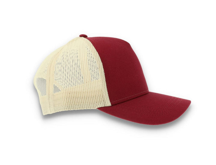 Trucker Cap Burgundy/Stone Atlantis Rapper Cotton - LOKK