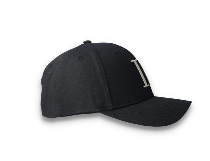 Encore Organic Baseball Cap Black/Oyster Grey - LOKK
