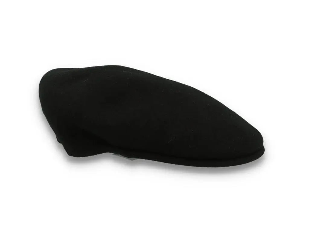Kangol 504 Cap Wool Black - LOKK