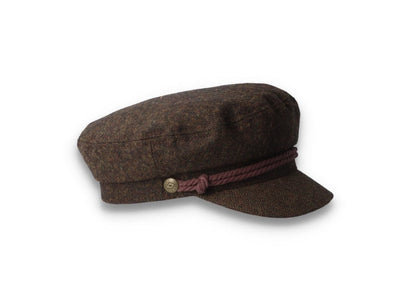 Brixton Fiddler Cap Bison Brown