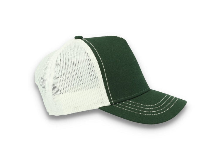Trucker Cap Bottle Green/White Atlantis Rapper Canvas - LOKK