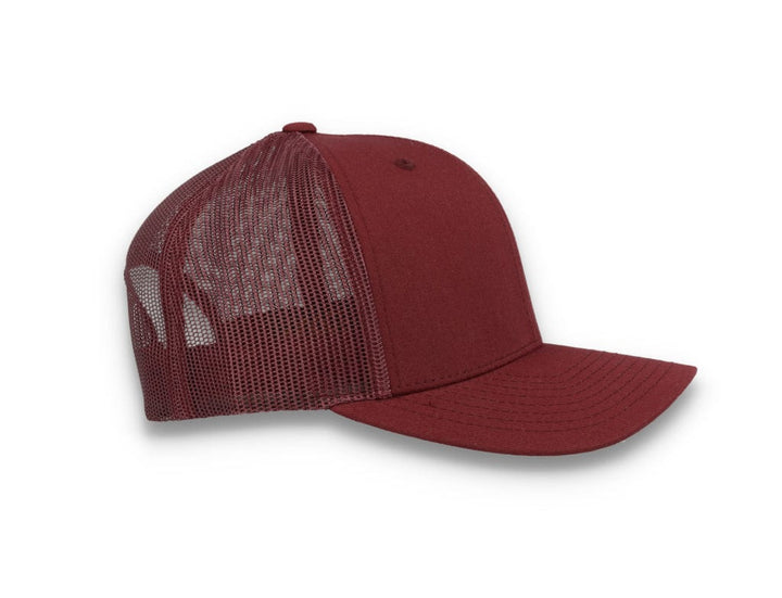Maroon Trucker Cap Retro - Yupoong 6606 - LOKK