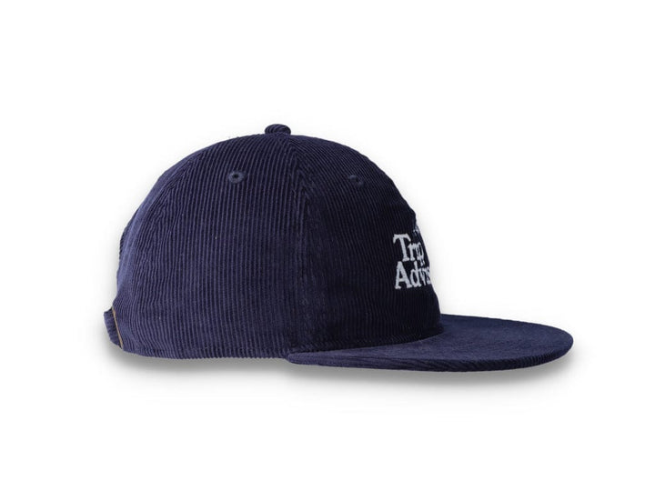 Playdude Trip Advisor Cord Cap Navy - LOKK