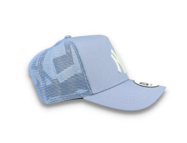 Tonal Mesh Trucker Cap NY Yankees Iris Flower - LOKK