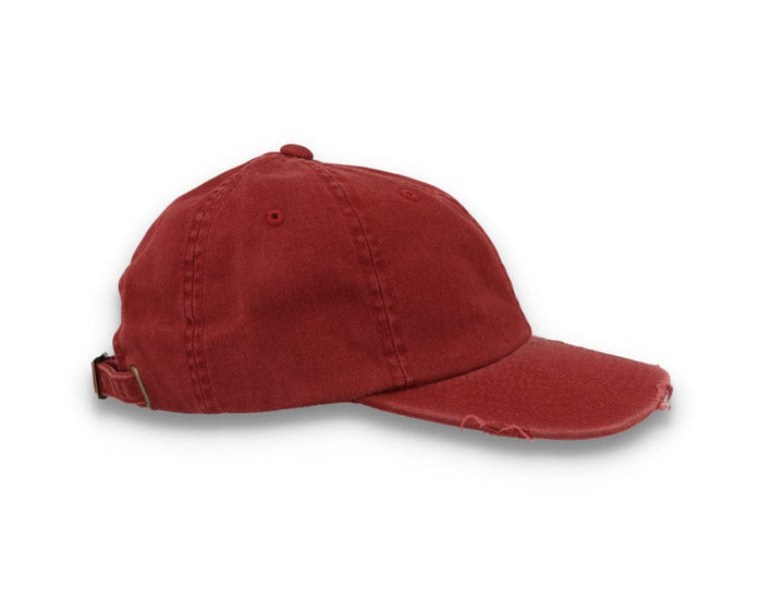 Low Profile Destroyed Cap Maroon 6245DC - LOKK