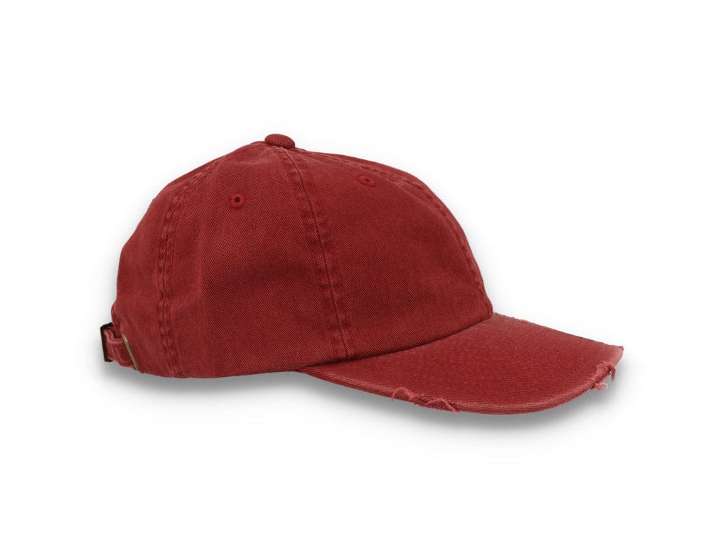 Low Profile Destroyed Cap Maroon 6245DC - LOKK