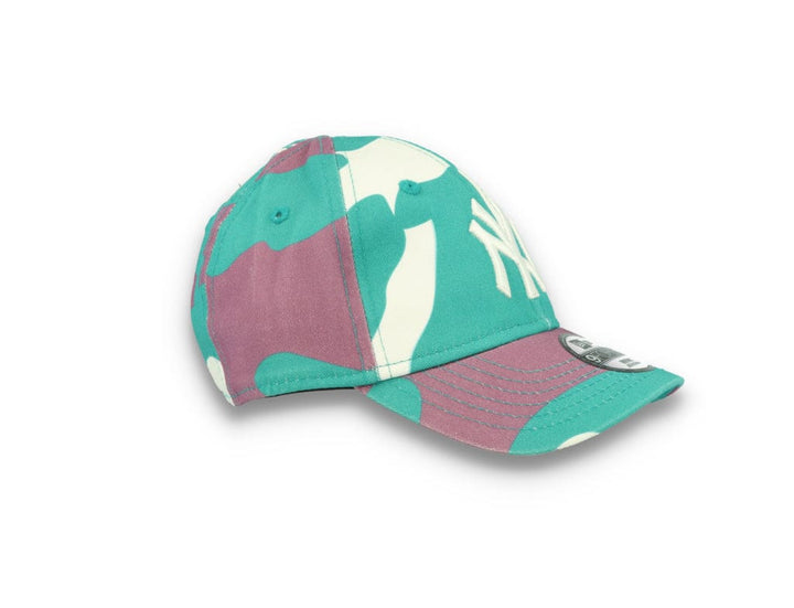 Barne Cap 9FORTY Infant Camo Pack NY Yankees Teal - LOKK