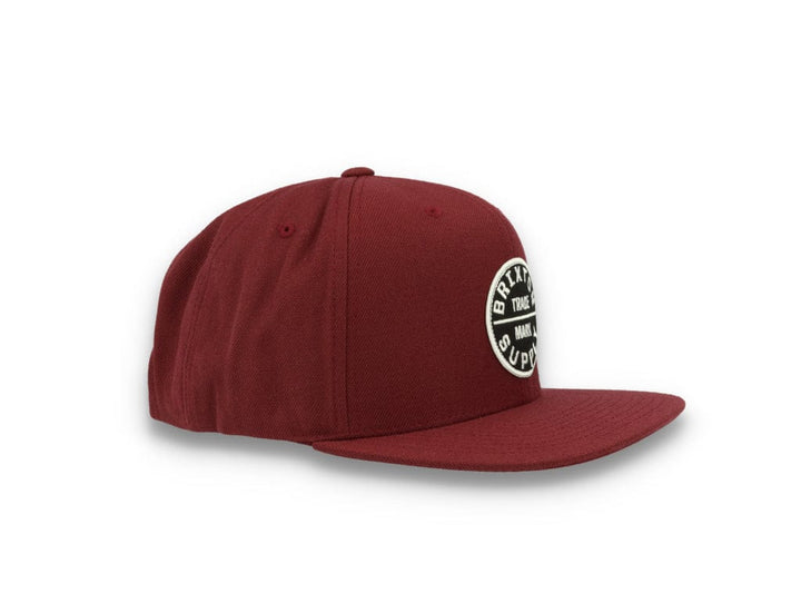Brixton Oath III Snapback Mahogany - LOKK