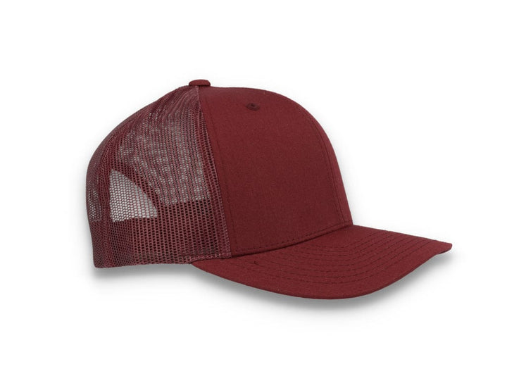 Maroon Trucker Cap Retro - Yupoong 6606 - LOKK