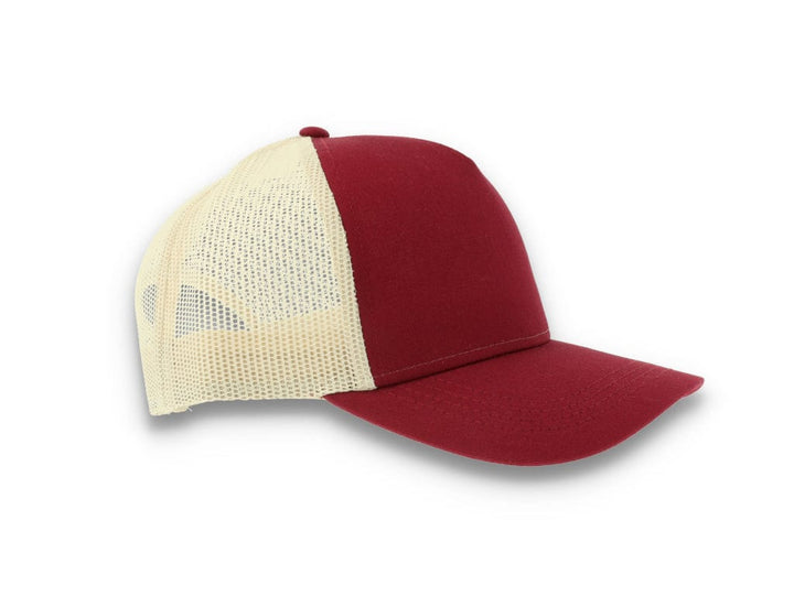 Trucker Cap Burgundy/Stone Atlantis Rapper Cotton - LOKK