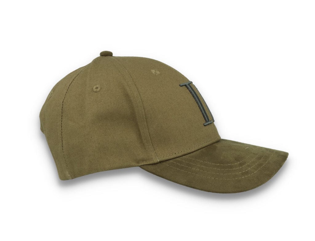 Baseball Cap Suede II Olive Night/Rosin - LOKK