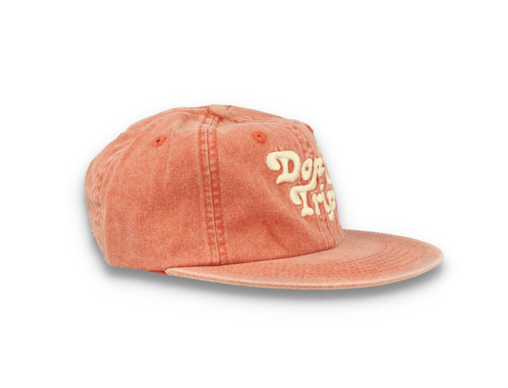 Free & Easy Don't Trip Strapback Hat Washed Terracotta - LOKK