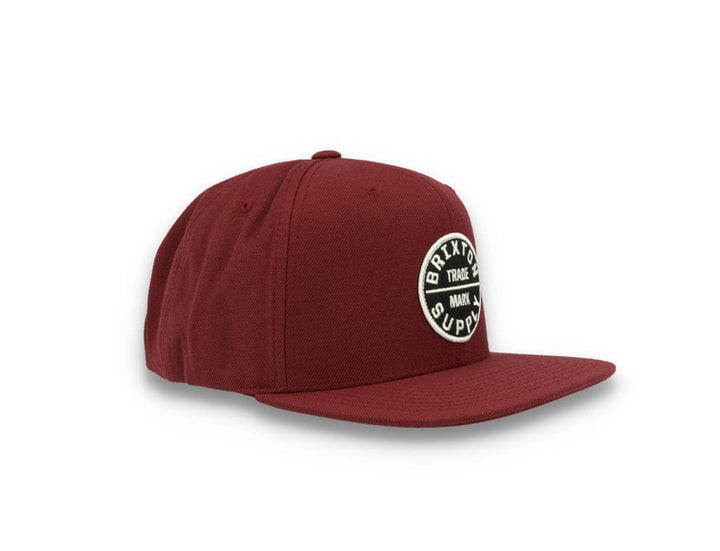 Brixton Oath III Snapback Mahogany - LOKK