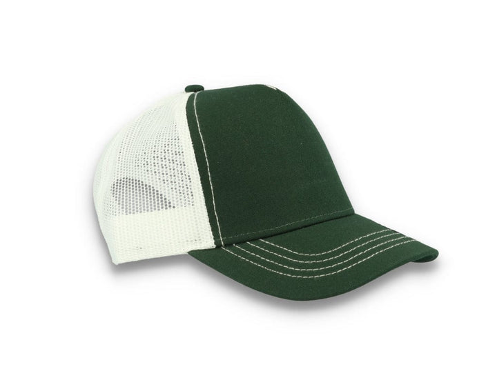 Trucker Cap Bottle Green/White Atlantis Rapper Canvas - LOKK