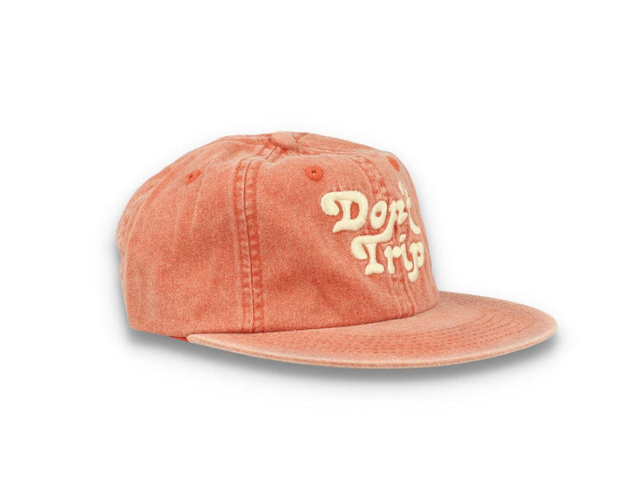 Free & Easy Don't Trip Strapback Hat Washed Terracotta - LOKK