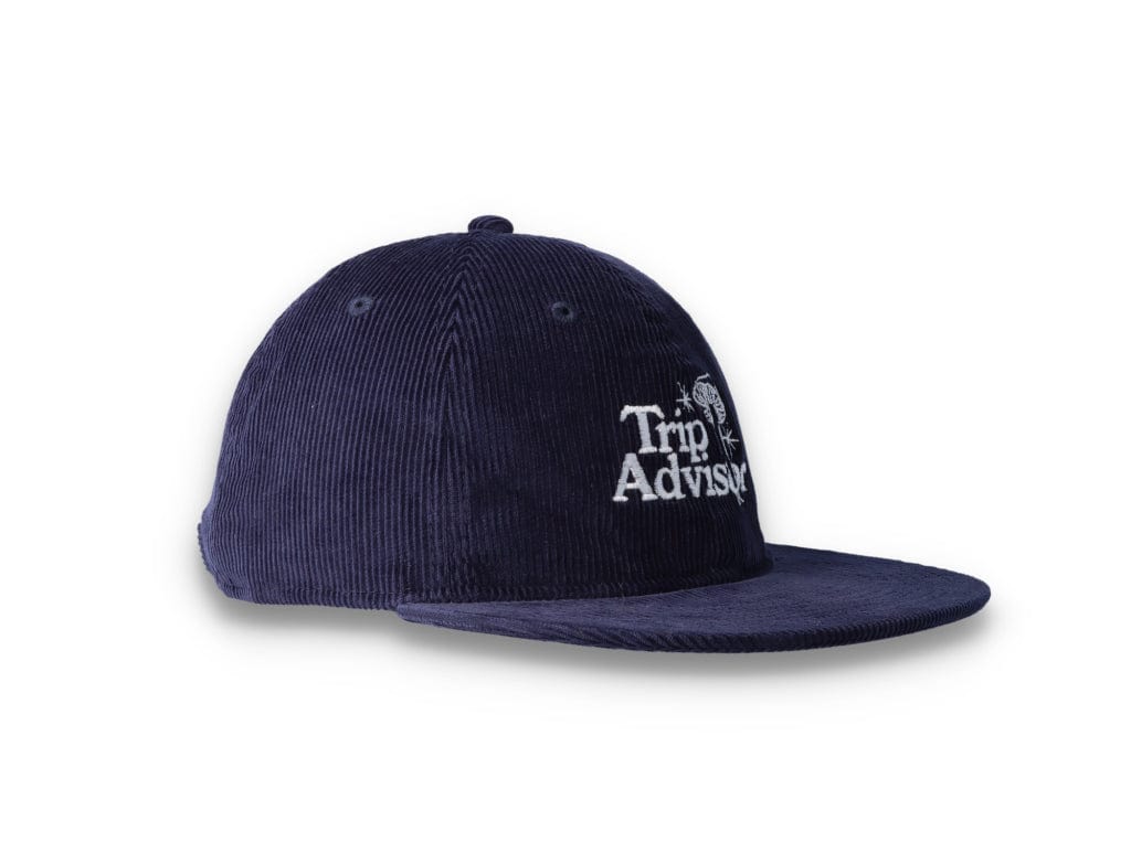 Playdude Trip Advisor Cord Cap Navy - LOKK