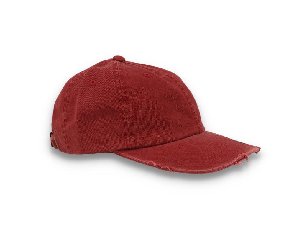 Low Profile Destroyed Cap Maroon 6245DC - LOKK