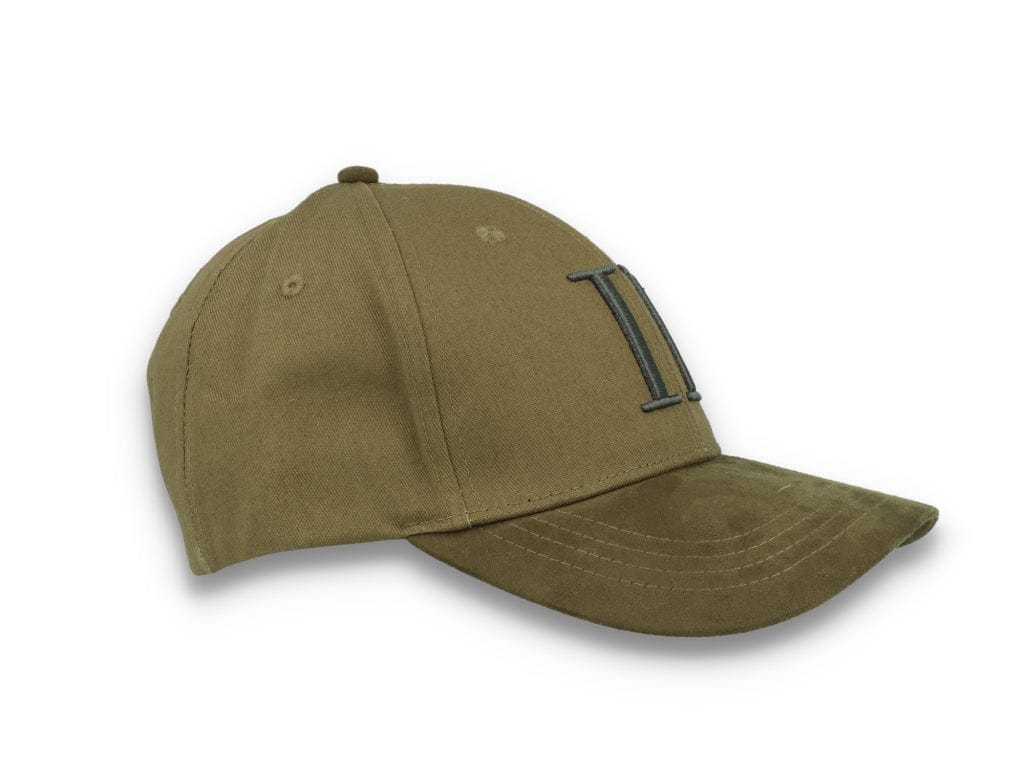 Baseball Cap Suede II Olive Night/Rosin - LOKK