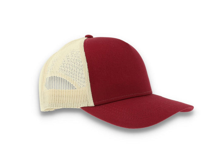 Trucker Cap Burgundy/Stone Atlantis Rapper Cotton - LOKK