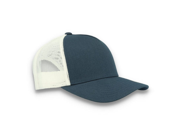 Trucker Cap Navy/White 5-Panel Retro Trucker 2-Tone 6506T - LOKK