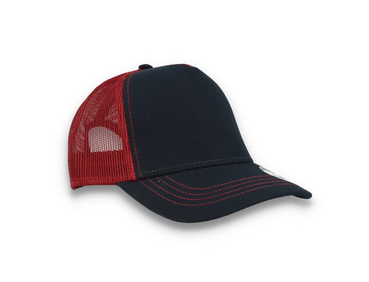 Trucker Cap Navy/Burgundy Atlantis Rapper Canvas - LOKK