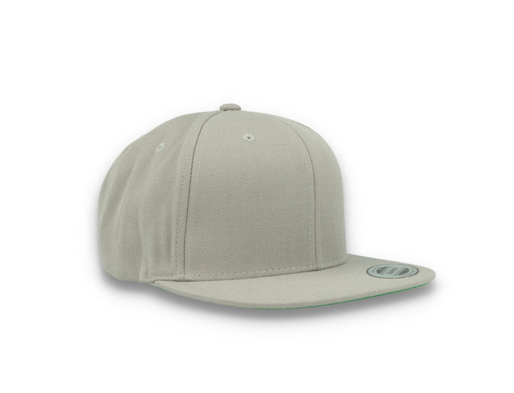 Silver Grey Snapback Cap 6089M - LOKK