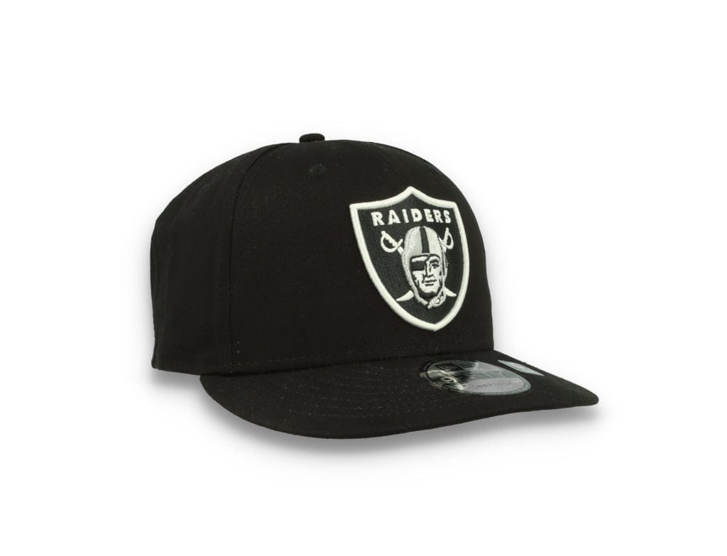 9FIFTY NFL Black Official Team Color Las Vegas Raiders New Era