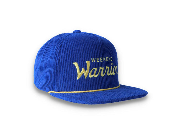 Snapback Cap Blue Weekend Warrior Corduroy - LOKK
