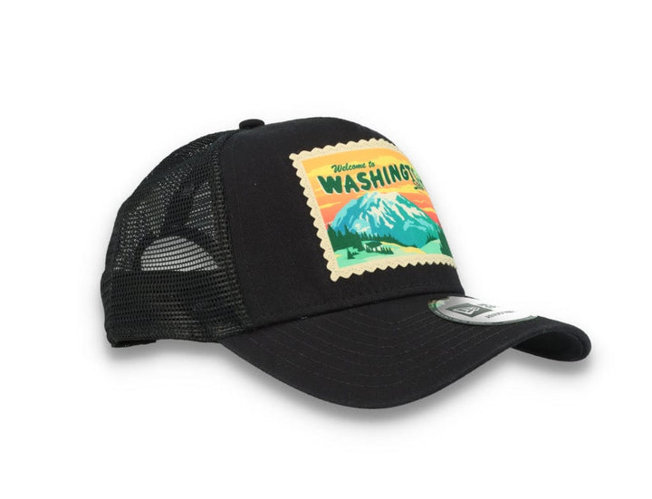 9FORTY A-Frame Trucker Cap Postcard Washington State - LOKK