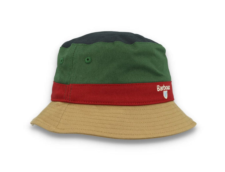Bucket Hat Barbour Laytham Racing Green Multi - LOKK