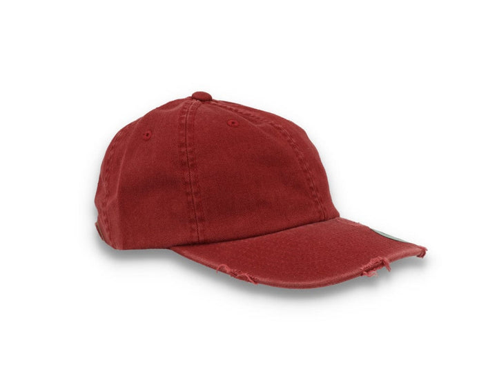 Low Profile Destroyed Cap Maroon 6245DC - LOKK