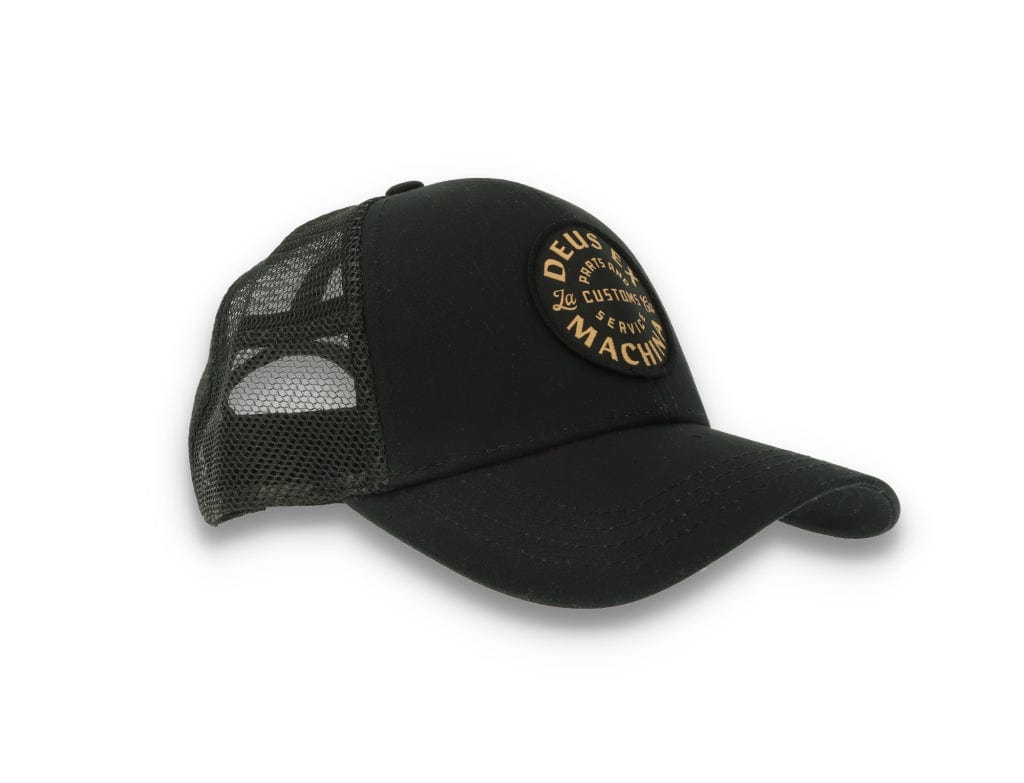 Trucker Cap Deus Eclipse Black - LOKK