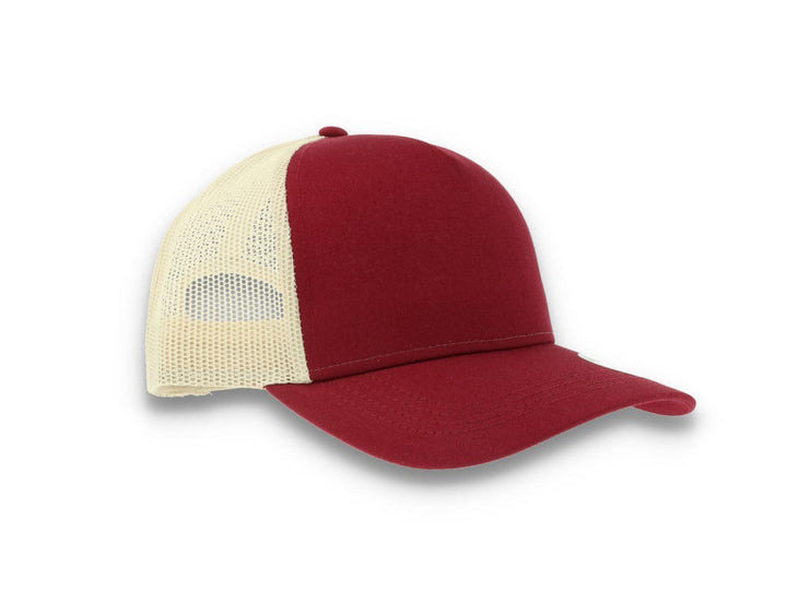 Trucker Cap Burgundy/Stone Atlantis Rapper Cotton - LOKK