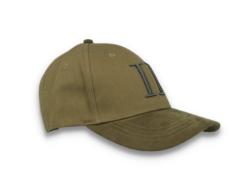 Baseball Cap Suede II Olive Night/Rosin - LOKK