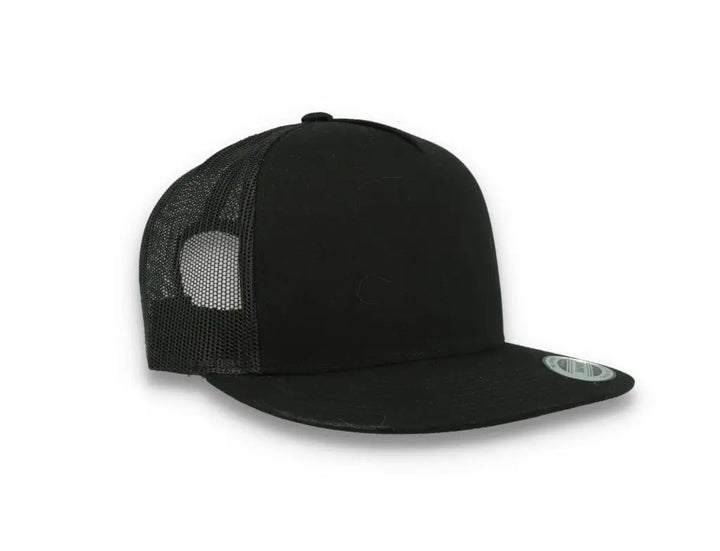 Classic Trucker Cap Black/Black - Yupoong 6006 - LOKK