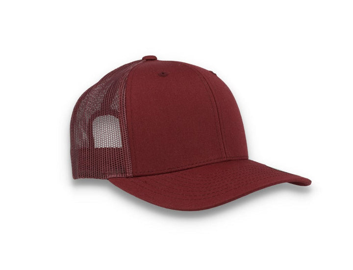 Maroon Trucker Cap Retro - Yupoong 6606 - LOKK