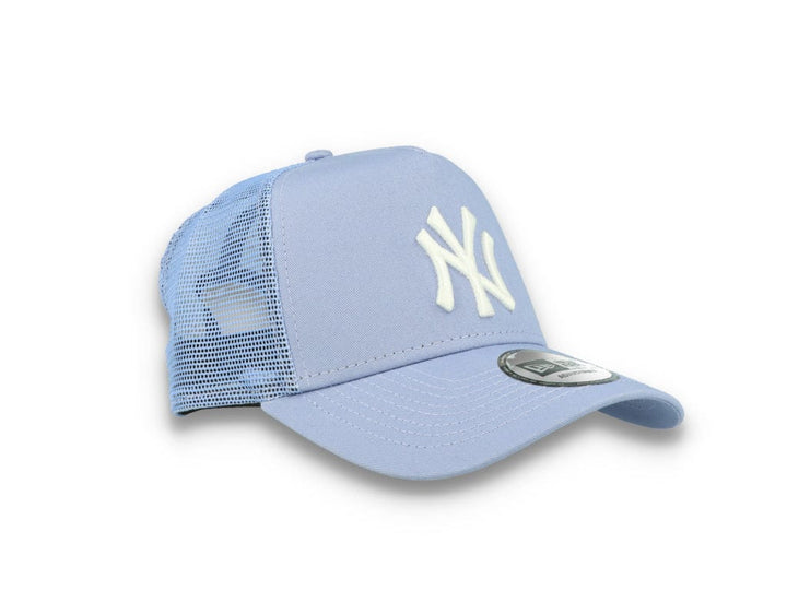 Tonal Mesh Trucker Cap NY Yankees Iris Flower - LOKK