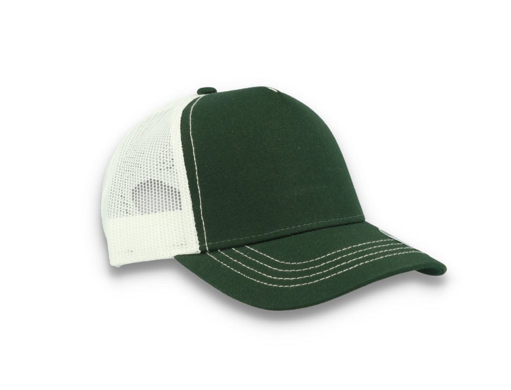 Trucker Cap Bottle Green/White Atlantis Rapper Canvas - LOKK